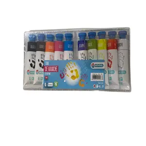 Boîte de 10 Gouaches Tubes 10Ml-M.School