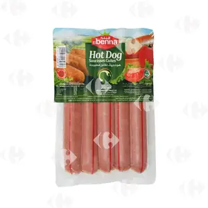 El Benna Hotdog Saucisses Cuites 250g