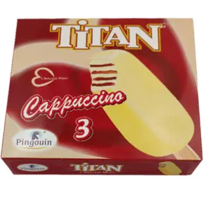 Bâtonnet de Glace Capuccino Titan 3x110ml