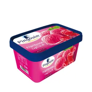 Glace Nata Framboise Pot Pingouin 1L.