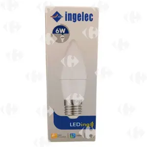 Lampe LED Flamme 6W E27 Lumière Blanche