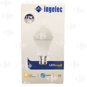 Lampe LED A60 B22 Lumière Jaune 13W