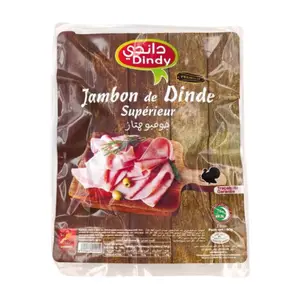 Jambon de Dinde Cuit Supérieur - Charcuterie - Dindy 80g.