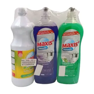 Lot de 2 Liquides Vaisselle Maxis' 750ml + Eau de Javel Maxis 1L Offerte