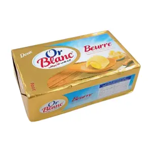 Beurre doux en plaquette 200g - OR BLANC