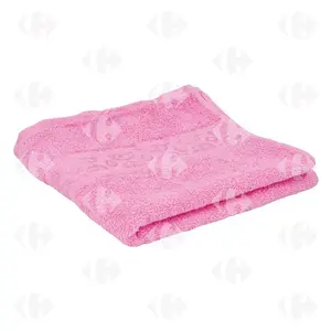 Serviette de Bain Rose Bonbon 50x90cm