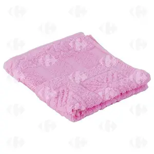 Serviette Invité Rose Bonbon 50x30cm