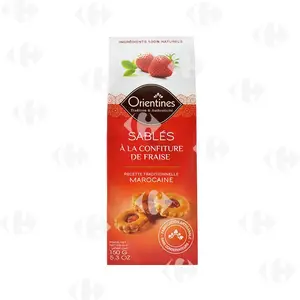 Croquants Sablés à la Confiture de Fraise Orientines 150g
