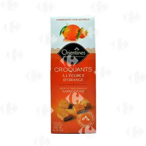 Croquants à l'Écorce d'Orange Orientines 150g