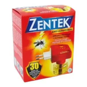 Diffuseur Double Usage Recharge Liquide Zentek 30 Nuits