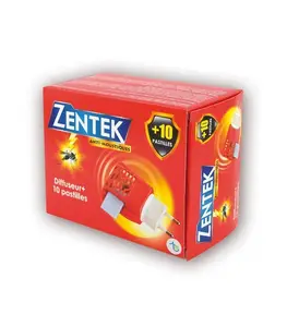 Diffuseur électrique anti-moustiques avec 10 pastilles - ZENTEK