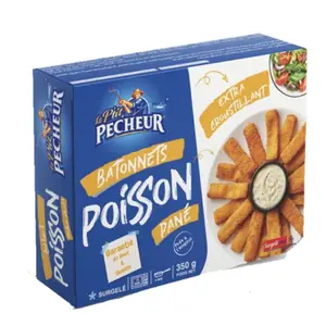 Bâtonnets de Poisson Pané Le P'tit Pêcheur 350g