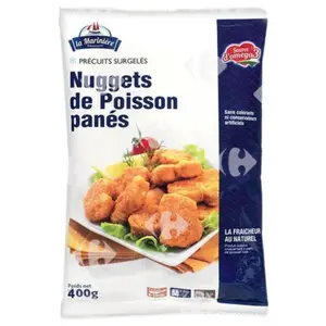 Burger de poisson pané 400g - LA FERMIÈRE