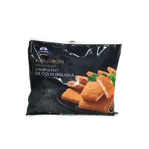 Fish burger pané colin Alaska 400g - LA FERMIÈRE