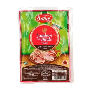 Jambon de Dinde Fumé - Charcuterie - Sahel 80g.