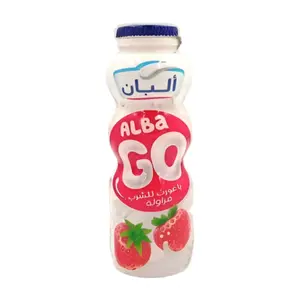 Alba Go Yaourt À Boire Fraise Bouteille 170 G