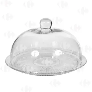 Cloche à Tarte en Verre Hand Made 33cm