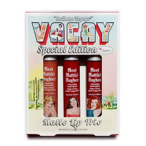 THE BALM - Meet Matte Hughes Trio Kit Vacay (Model Roz)