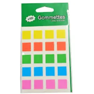 Gommette Pastille Carré 388-3