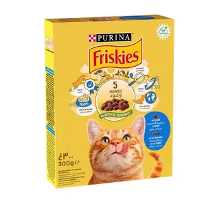 Friskies Croquettes Chats Adultes Saumon & Légumes 300g