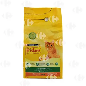 Croquettes au poulet et aux légumes pour chat adulte d'intérieur 1,5Kg - FRISKIE
