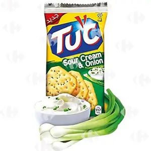 Biscuit sour cream & onion flavor TUC, 24g