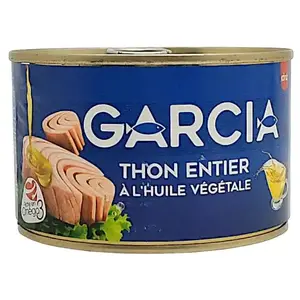 Thon entier à l'huile végétale 400g - GARCIA