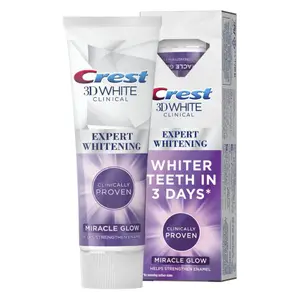 Dentifrice miracle glow 3D White Clinic 75ml - CREST