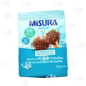 Misura Biscuits Cacao & Riz Soufflé 120g