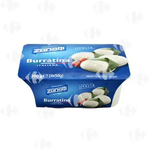 Fromage Frais À Pâte Filée Burratina 4X50G - Zanetti