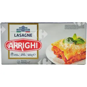 Lasagnes Arrighi 500g.