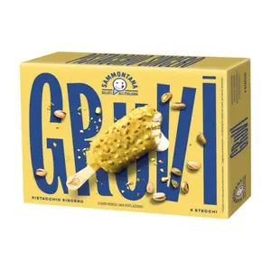 Gruvi Glace Pistache Pack x4 Unités
