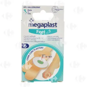 Megaplast Pansement Pieds pour Durillons X6