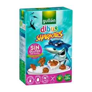 Biscuits au Cacao Sans Gluten Gullón Sharkies 250g