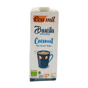 Ecomil Barista Lait Coco Sucre Réduit 1L