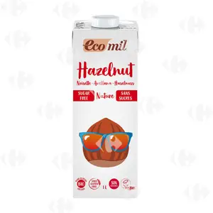 Boisson aux Noisette Nature Sans Sucre Bio Ecomil 1L