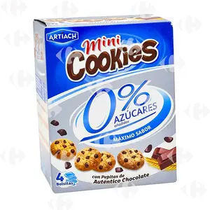 Mini Cookies Chocolat 0% de sucres 120g