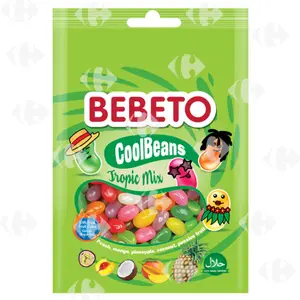 Bonbons CoolBeans Tropic Mix 60g - BEBETO