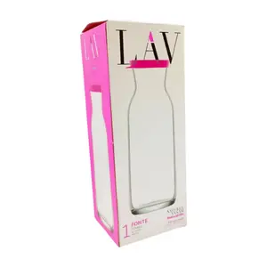 Carafe en Verre Fonte avec Couvercle Lav 1,210L.