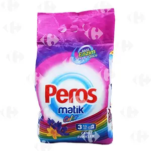 Détergent Lessive Poudre Machine Couleur Peros 3kg