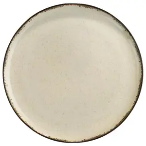 Assiette Plate en Porcelaine Beige Mood 19cm
