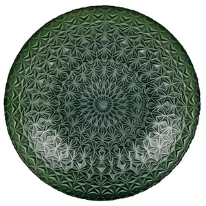 Assiette en Verre Ronde Ardamac Diverses Couleurs 28 cm