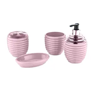 Set de Bain Hélicoïde Rose Gold 4 pièces