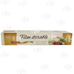 Film Alimentaire Use It 30cmx61,9m 200 Pieds Carrés
