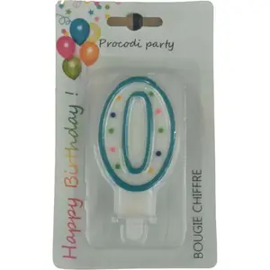 Bougie Anniversaire Numéro 0