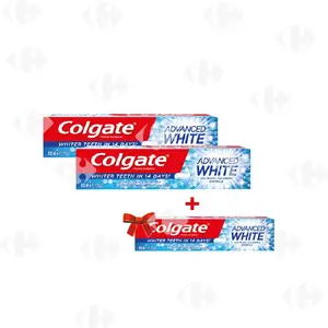Dentifrice Advanced White Colgate 100ml + 1 Gratuit
