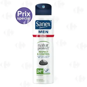 Déodorant Men Respect & Control Sanex 200ml