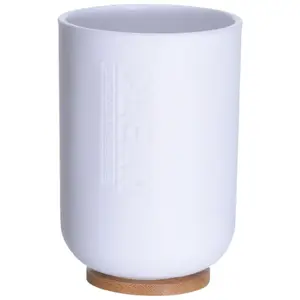 Mug en plastique Blanc 7cmx11cm