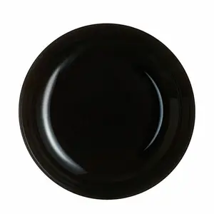 Assiette Mezzé Friend's Time noire 30cm - LUMINARC