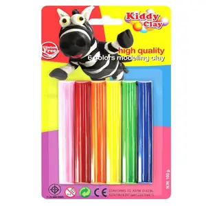 PATE A MODELER KIDDY CLAY DE 6 ST-100-6